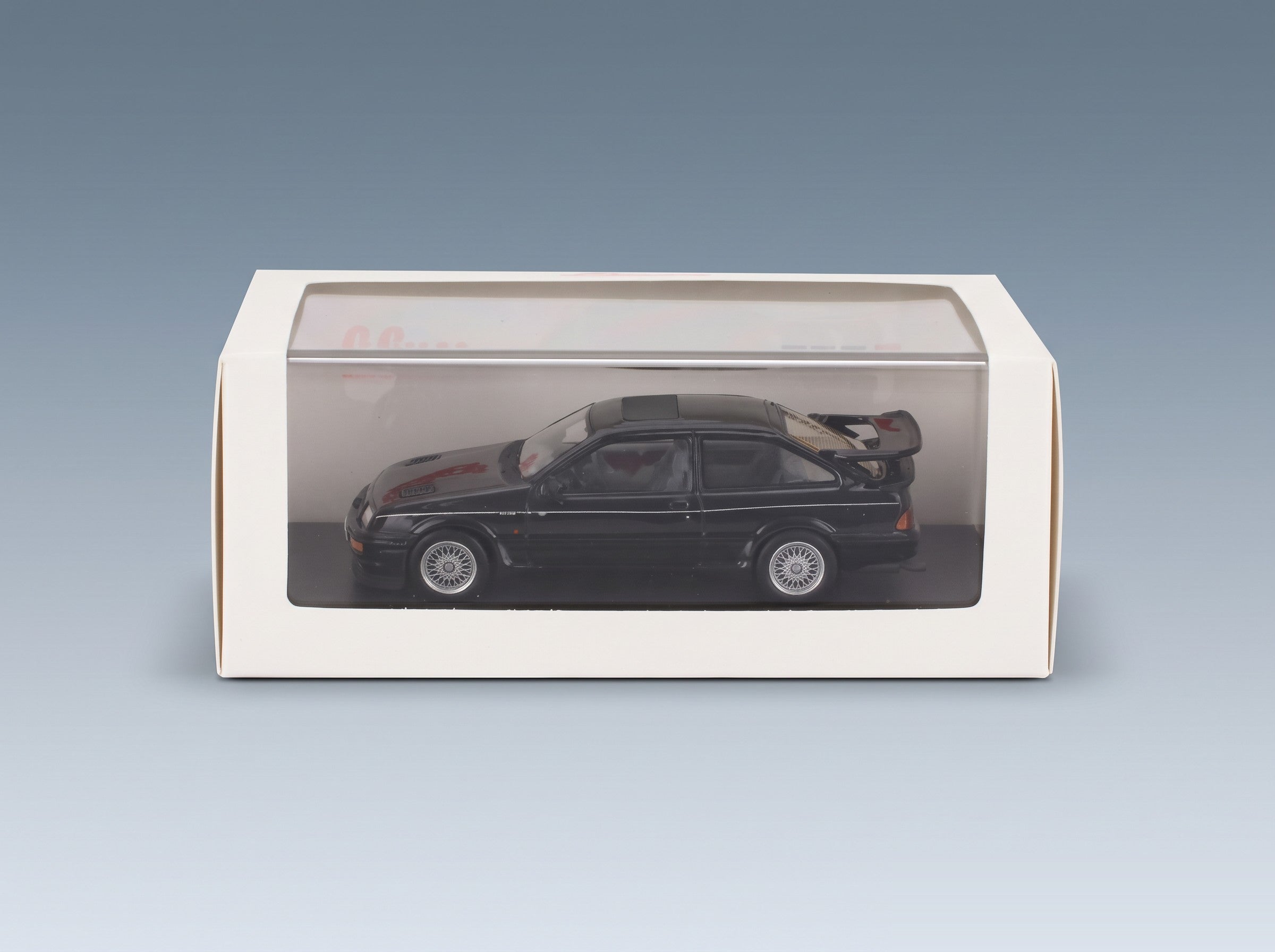 Ford Sierra Cosworth RS500 1987 Black Schuco 1:43 scale model - original packaging