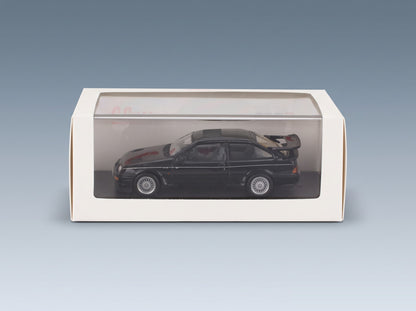 Ford Sierra Cosworth RS500 1987 Black Schuco 1:43 scale model - original packaging