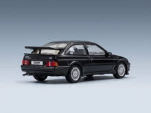 Ford Sierra Cosworth RS500 1987 Black Schuco 1:43 scale model - rear three-quarter view