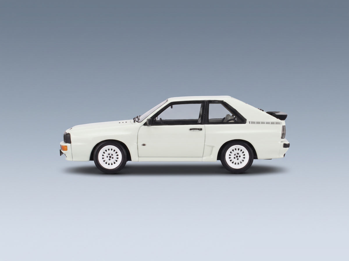 Audi Quattro Sport 1985 Schuco 1:43 scale model - side view