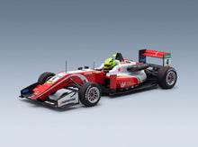 Dallara F3 F317 Mercedes Prema Theodore Racing No. 4 Mick Schumacher Formula 3 Champion 2018 Minichamps 1:43 scale model - front three-quarter view