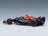 Red Bull RB18 Oracle Red Bull Racing No. 1 Max Verstappen Winner Hungarian GP World Champion 2022 Minichamps 1:43 scale model - front three-quarter view, top down