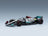 Mercedes F1 W13E Team Mercedes-AMG Petronas F1 No. 44 Lewis Hamilton 2nd Hungarian GP 2022 Minichamps 1:43 scale model - front three-quarter view