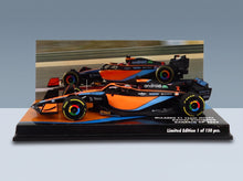 McLaren MCL36 Team McLaren No. 3 Daniel Ricciardo Bahrain GP 2022 Minichamps 1:43 - side view