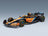 McLaren MCL36 Team McLaren No. 4 Lando Norris Bahrain GP 2022 Minichamps 1:43 scale model - front three-quarter view