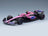 Alpine A523 BWT Alpine F1 Team No. 10 Pierre Gasly 9th Bahrain GP 2023 + No. 10 8th Miami GP 2023 Set 2x Minichamps 1:43 scale model - front three-quarter view
