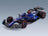 Williams FW45 Team Williams Racing Gulf No. 23 Alex Albon 12th Las Vegas GP 9th Austin GP 11th Singapore GP 8th British GP 2023 Minichamps 1:43 scale model - front three-quarter view