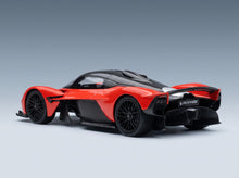 Aston Martin Valkyrie 2021 Cosmos Orange Schuco 1:18 scale model - rear three-quarter view