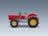 Schluter Super 1500V Tractor without Cab 1979 Red Silver Schuco 1:32 scale model - side view