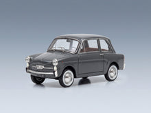 Autobianchi Bianchina 1965 Grey Schuco 1:43 scale model - front three-quarter view