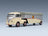 Porsche T1b Continental Motors Car Transporter 1962 Cream Grey Silver Schuco 1:64 scale model - front three-quarter view