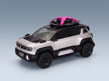 Renault Concept 4EVER Trophy E-Tech 100% Electric 2022 Silver Black Norev 1:43 scale model - front three-quarter view