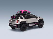 Renault Concept 4EVER Trophy E-Tech 100% Electric 2022 Silver Black Norev 1:43 scale model - rear three-quarter view