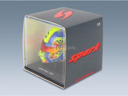 Bell Helmet McLaren MCL35M Team McLaren No. 4 Lando Norris Season 2021 Spark Model 1:5 scale helmet - original packaging