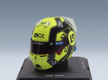 Bell Helmet McLaren MCL60 No. 4 Lando Norris Season 2023 Spark Model 1:5 - front three-quarter view