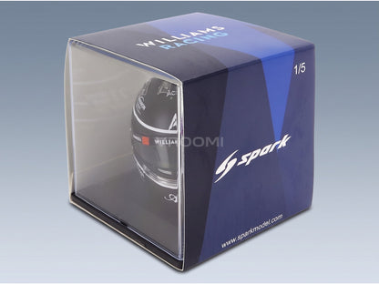 Bell Helmet Williams FW45 Williams Racing No. 23 Alexander Albon British GP 2023 Spark Model 1:5 scale helmet - original packaging