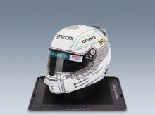 Stilo Helmet Aston Martin AMR23 Aramco Cognizant No. 18 Lance Stroll Japan GP 2023 Spark Model 1:5 - front three-quarter view