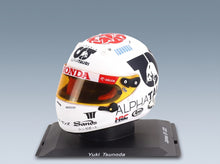 Arai Helmet AT04 AlphaTauri No. 22 Yuki Tsunoda Japan GP 2023 Spark Model 1:5 - front three-quarter view