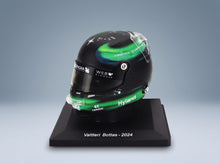 Bell Helmet Valtteri Bottas Stake Kick Sauber No. 77 Season 2024 Spark Model 1:5 - front three-quarter view