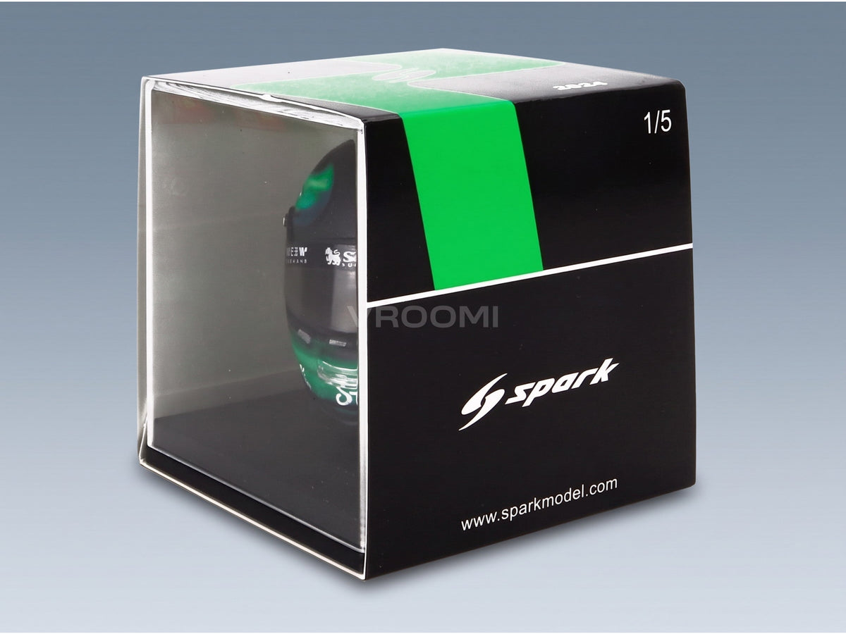 Bell Helmet Valtteri Bottas Stake Kick Sauber No. 77 Season 2024 Spark Model 1:5 scale helmet - original packaging