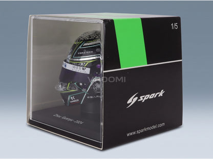 Bell Helmet Zhou Guanyu Stake Kick Sauber No. 24 Season 2024 Spark Model 1:5 scale helmet - original packaging
