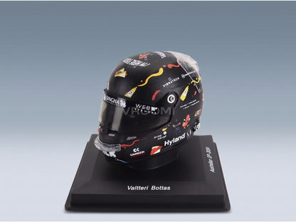 Bell Helmet Valtteri Bottas Stake Kick Sauber No. 77 Australian GP 2024 Spark Model 1:5 scale helmet - front three-quarter view