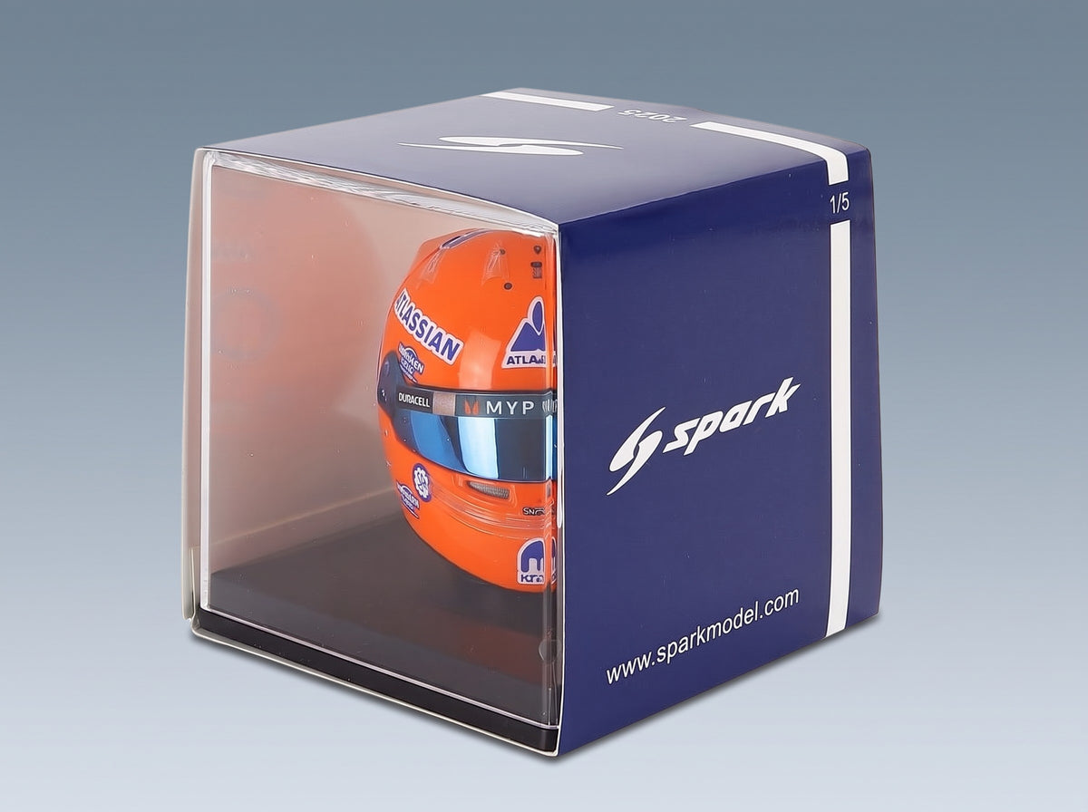 Bell Helmet Alex Albon Williams Racing No. 23 Miami GP 2025 Spark Model 1:5 - original packaging