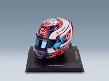 Bell Helmet Oliver Bearman Haas No. 87 British GP 2025 Spark Model 1:18 - front three-quarter view