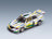 BMW 3-Series 320i Gr.5 Art Car Roy Lichtenstein 1977 White Yellow Green Norev 1:43 scale model - front three-quarter view