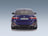 BMW 4-Series i4 M50 (G26) 2022 Matt Blue Minichamps 1:18 scale model - rear view