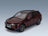 BMW iX SUV 2023 Red Minichamps 1:18 scale model - front three-quarter view