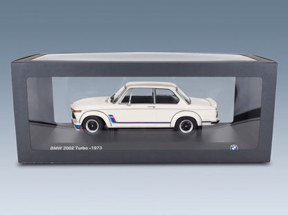 BMW 2002 Turbo 1974 White Minichamps 1:18 scale model - original packaging