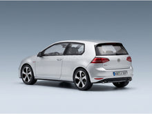 Volkswagen Golf VIII GTI 2020 Silver Norev 1:43 scale model - rear three-quarter view