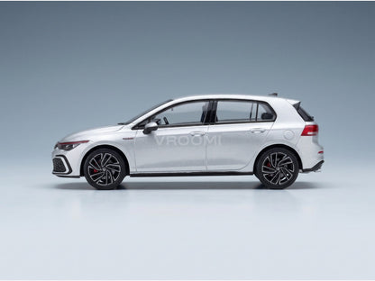 Volkswagen Golf VIII GTI 2020 Silver Norev 1:43 scale model - side view