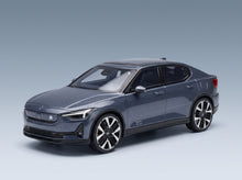 Polestar 2 2024 Midnight Blue Norev 1:43 scale model - front three-quarter view