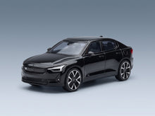 Polestar 2 2024 Space Black Norev 1:43 scale model - front three-quarter view