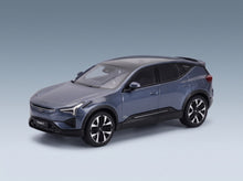 Polestar 3 2024 Midnight Blue Norev 1:43 scale model - front three-quarter view