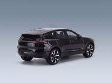 Polestar 3 2024 Space Black Norev 1:43 scale model - rear three-quarter view