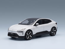 Polestar 4 2024 Magnesium Grey Norev 1:43 scale model - front three-quarter view