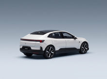 Polestar 4 2024 Magnesium Grey Norev 1:43 scale model - rear three-quarter view