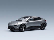 Polestar 4 2024 Storm Grey Norev 1:43 scale model - rear three-quarter view