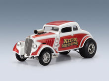 FORD USA - WILLYS GASSER NITRO METHANE 1933 - WHITE COPPER scale model - front three-quarter view