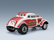 FORD USA - WILLYS GASSER NITRO METHANE 1933 - WHITE COPPER scale model - rear three-quarter view