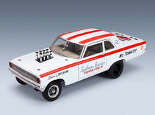 DODGE - CORONET AWB MR. TOMATO RACING 1965 - WHITE RED scale model - front three-quarter view