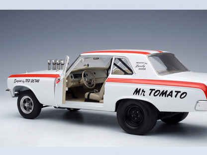 DODGE - CORONET AWB MR. TOMATO RACING 1965 - WHITE RED scale model - interior