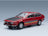 Alfa Romeo Alfetta 2000 GTV Turbodelta 1979 Red Black KK Scale 1:18 scale model - front three-quarter view