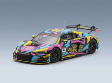 Audi R8 LMS GT3 EVO2 Team Audi Geyer Valmont Racing No. 44 Scott Andrews Sergio Pires Marcel Zalloua 12h Bathurst 2025 Spark Model 1:43 - front three-quarter view