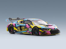 Audi R8 LMS GT3 EVO2 Team Audi Geyer Valmont Racing No. 44 Scott Andrews Sergio Pires Marcel Zalloua 12h Bathurst 2025 Spark Model 1:43 - rear three-quarter view