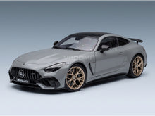 MERCEDES BENZ - GT AMG PRO 2025 - ALPIN GREY - front three-quarter view