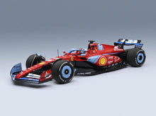Ferrari SF-24 Scuderia Ferrari No. 16 Charles Leclerc 3rd Miami GP 2024 BBR Models 1:18 scale model - front three-quarter view